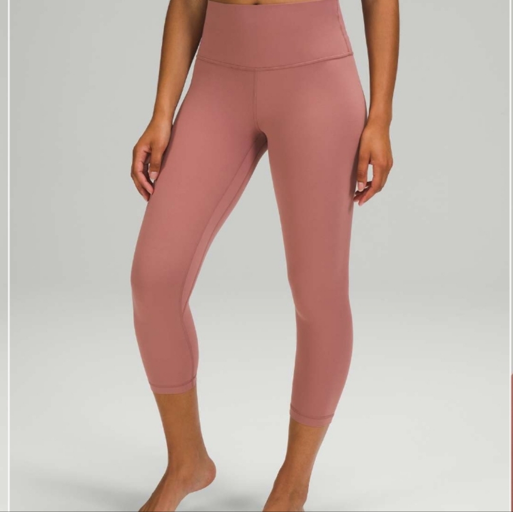 Lululemon Align Crop *21"Spiced Chai